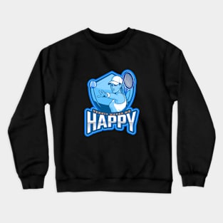 Tennis Makes Me Happy Crewneck Sweatshirt